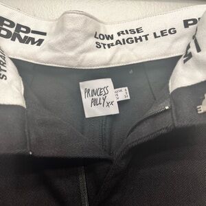 Princess Polly Work Pants Low Rise Straight Leg